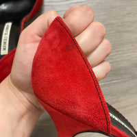 Load image into Gallery viewer, Manolo Blahnik Size 8 1/2 DESIGNER
