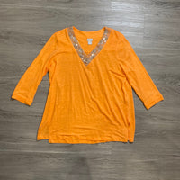 Load image into Gallery viewer, CHICOS Size LARGE TOPS
