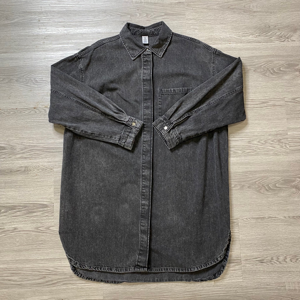 & Denim Size LARGE DRESS
