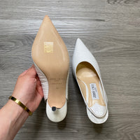 Load image into Gallery viewer, Jimmy Choo Size 5 1/2 DESIGNER
