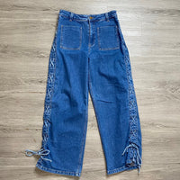 Load image into Gallery viewer, Miou Muse Size LARGE PANTS
